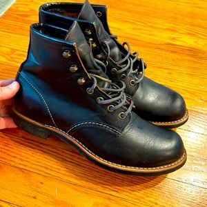 Red wing blacksmith 3345 black mens size 9D USA made.